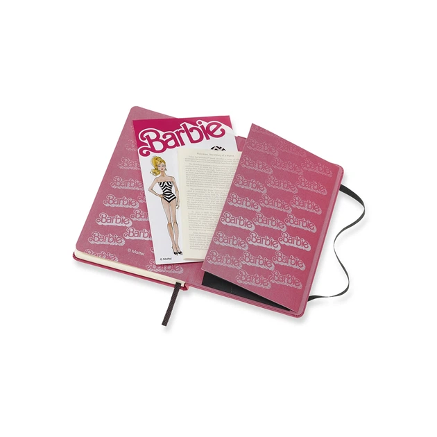Записник Moleskine Barbie кишеньковий / Лінійка (8058341716755) - Фото 6 Записник Moleskine Barbie кишеньковий / Лінійка (8058341716755) - изображение 6