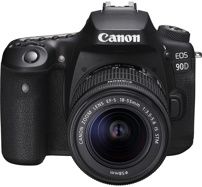 Зеркальный фотоаппарат Canon EOS 90D kit (18-55mm) STM - Фото 4 Зеркальный фотоаппарат Canon EOS 90D kit (18-55mm) STM - изображение 4