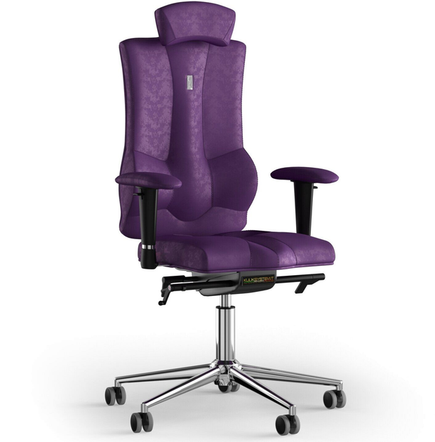 Акція на Крісло Kulik System Elegance Фіолетове (10-901-BS-MC-0306) від Rozetka