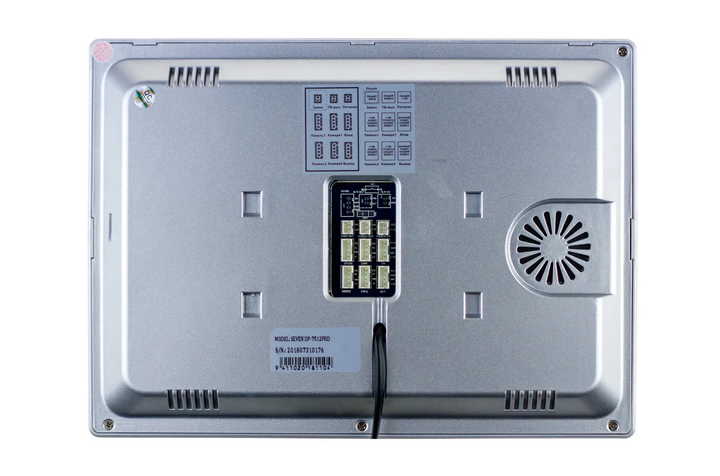 Домофон SEVEN Systems DP–7512 FHD IPS black - Фото 4 Домофон SEVEN Systems DP–7512 FHD IPS black - изображение 4