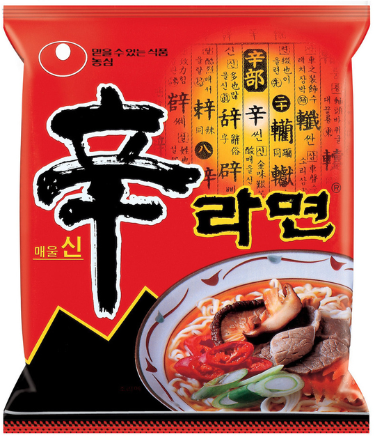 Лапша быстрого приготовления Шин Рамен Nongshim 120 г (8801043150620 ...