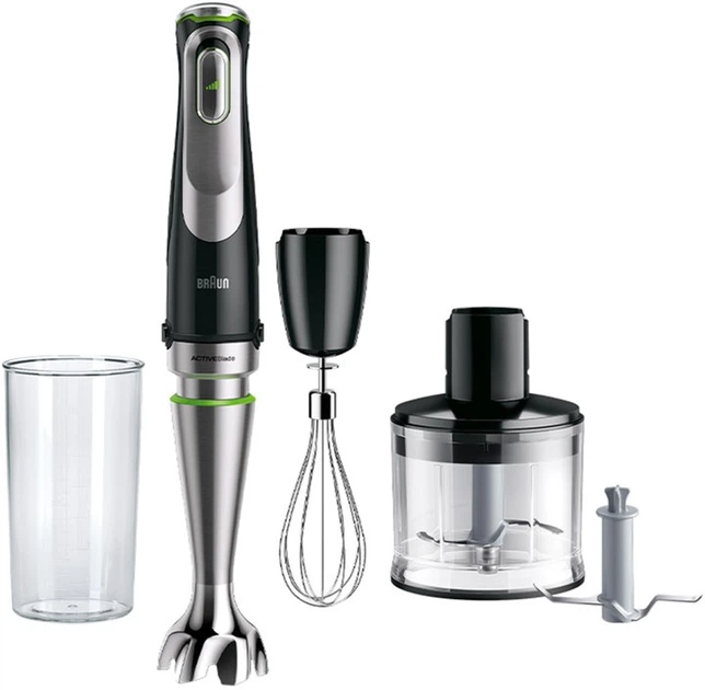 Блендер BRAUN MultiQuick 9 MQ9135XI - Фото 1 Блендер BRAUN MultiQuick 9 MQ9135XI - зображення 1