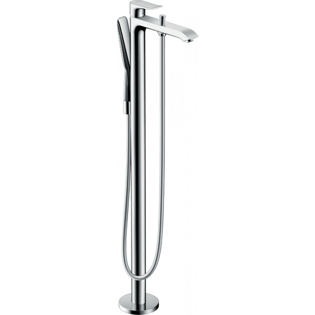 Cмеситель для ванны напольный HANSGROHE METRIS хром латунь 31471000 - Фото 1 Cмеситель для ванны напольный HANSGROHE METRIS хром латунь 31471000 - изображение 1