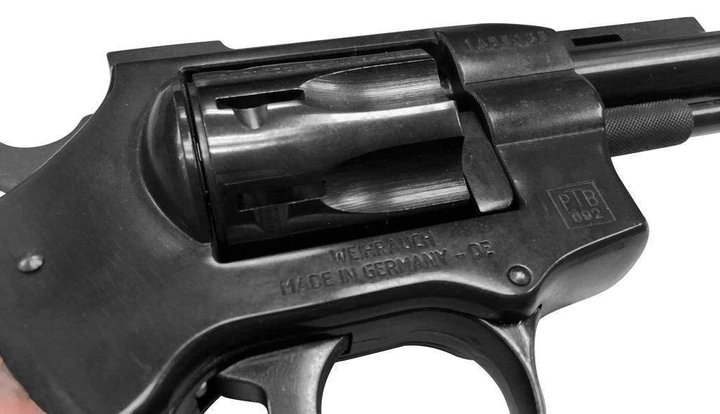 Револьвер Флобера Weihrauch HW4 2.5" (рукоять дерево) - зображення 2