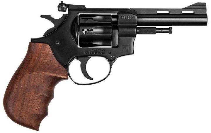Револьвер Флобера Weihrauch HW4 4" (рукоять дерево) - зображення 2