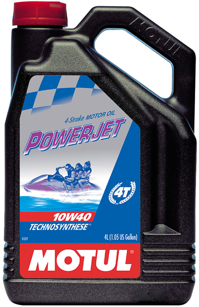 Моторна олива Motul PowerJet 4T SAE 10W-40 4 л (105874) - зображення 2