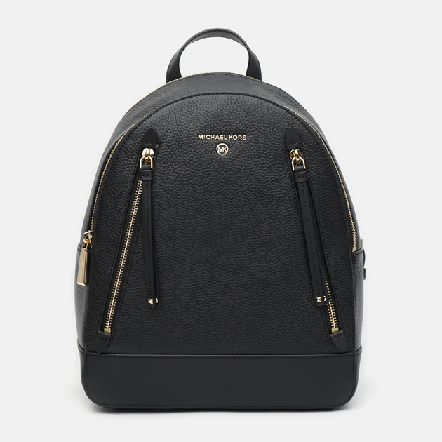 Женский рюкзак кожаный Michael Kors Brooklyn 30H1GBNB2L-001 Black ...