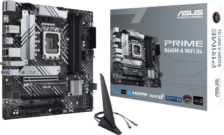 Материнська плата Asus PRIME B660M-A Wi-Fi D4 (s1700, Intel B660, PCI-Ex16) - зображення 4