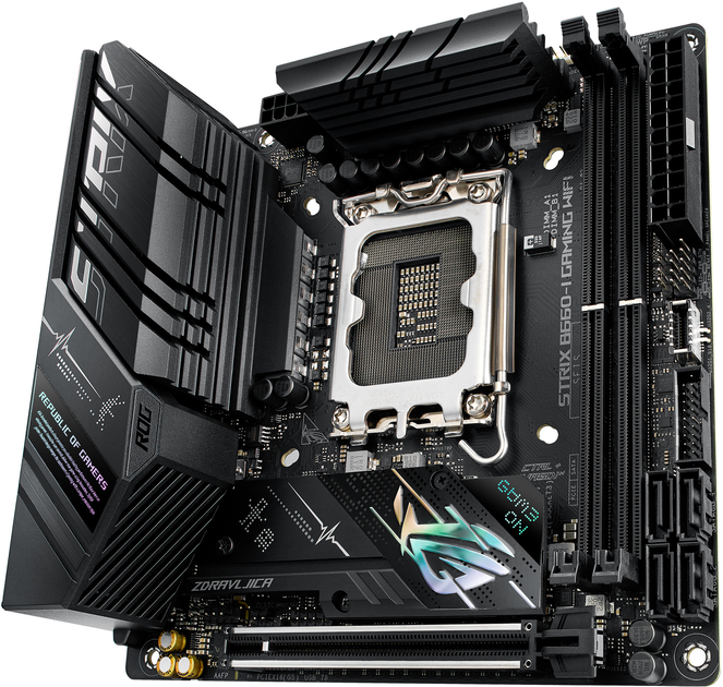 Материнская плата Asus ROG STRIX B660-I Gaming Wi-Fi (s1700, Intel B660 ...