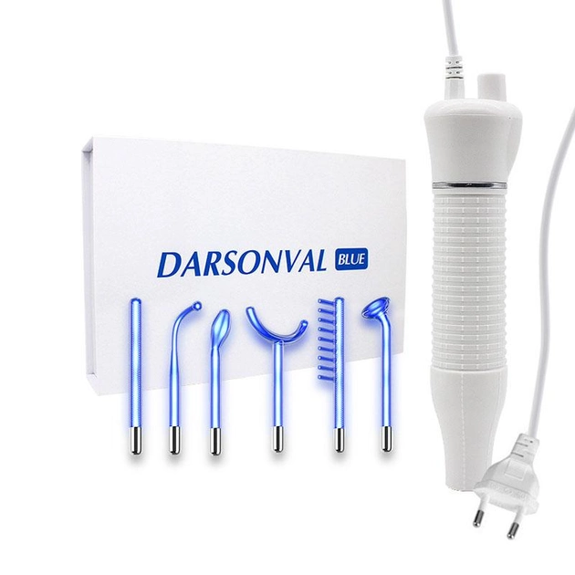 Дарсонваль Lesko YL-D06А White DARSONVAL апарат для догляду за шкірою обличчя волосся - зображення 1