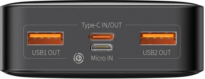 УМБ Повербанк Baseus Bipow 20000 mAh 20W Digital Display Black - изображение 4