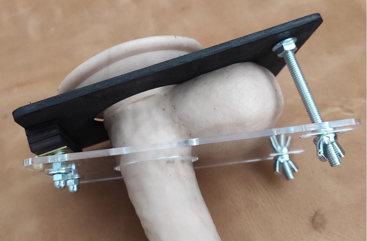 Акриловый зажим для мошонки Scappa Ball Crusher размер L (22395000010000000) - изображение 6