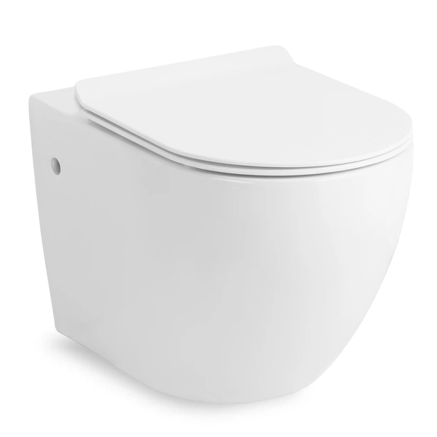 Унитаз подвесной под инсталляцию безободковый белый VOLLE AMADEUS с ...