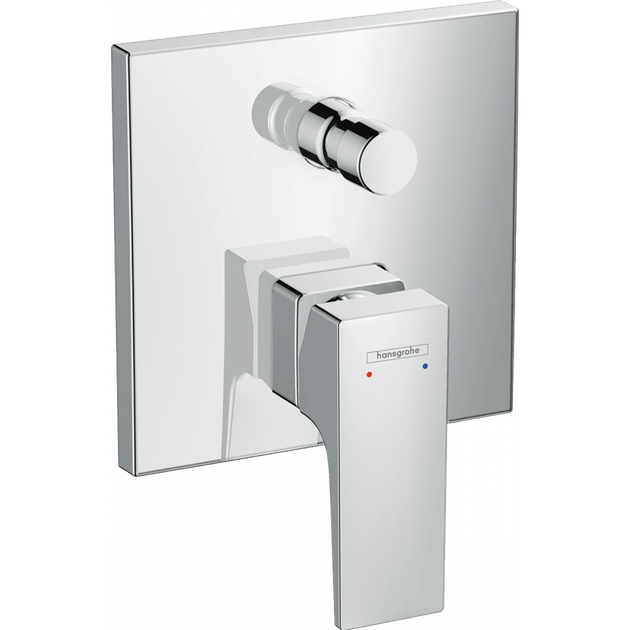 Внешняя часть смесителя без скрытой части HANSGROHE METROPOL хром латунь 156x156мм 32545000 - Фото 1 Внешняя часть смесителя без скрытой части HANSGROHE METROPOL хром латунь 156x156мм 32545000 - изображение 1