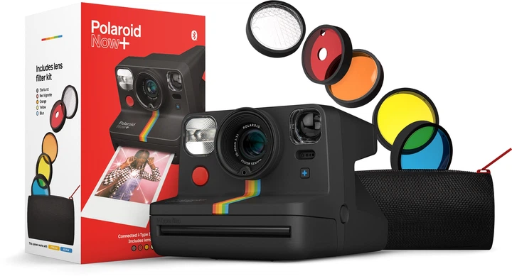 Камера моментального друкування Polaroid Now+ Black (9061) - зображення 8