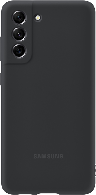 Панель Samsung Silicone Cover для Samsung Galaxy S21 FE Dark Gray (EF ...