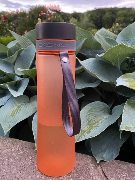 Пляшка для води CASNO 1000 мл KXN-1111 Помаранчева FF KXN-1111_Orange - Фото 8 Пляшка для води CASNO 1000 мл KXN-1111 Помаранчева FF KXN-1111_Orange - зображення 8