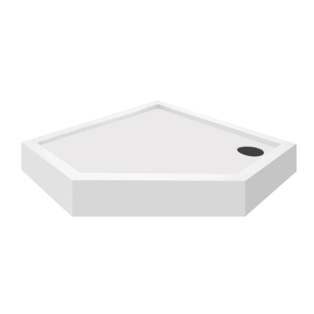 Душевая кабина Lidz Dozorca SC9090.CRM.LOW.TR, стекло прозрачное 6 мм + поддон Diament - зображення 3