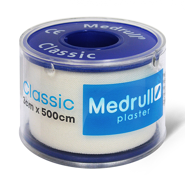Лейкопластир медичний в рулонах Medrull “Classic", 3 см х 500 см. - изображение 1