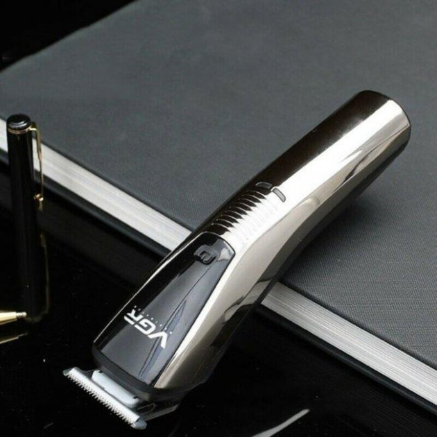 Машинка для стрижки аккумуляторная VGR V-029 6 в 1 Черная - изображение 2