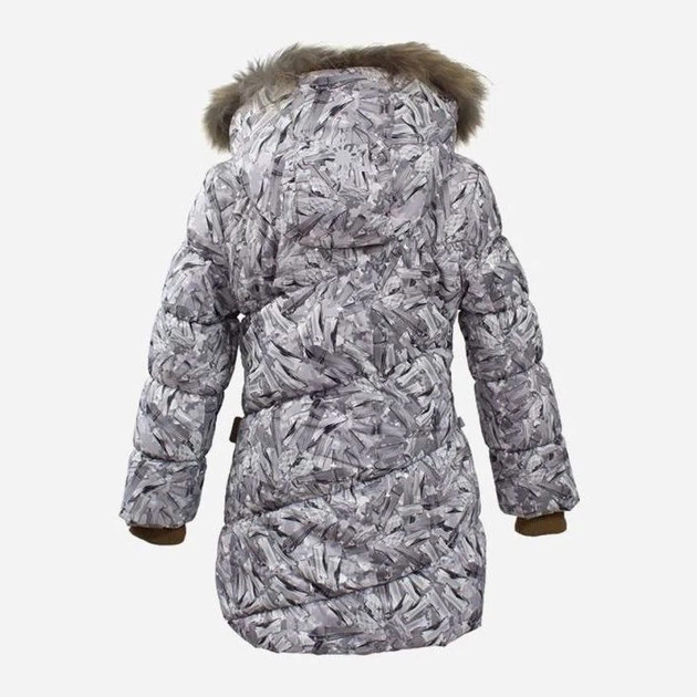 Детское зимнее пальто для девочки Huppa Rosa 1 17910130-71420 110 см Серое (4741468582900) - изображение 2