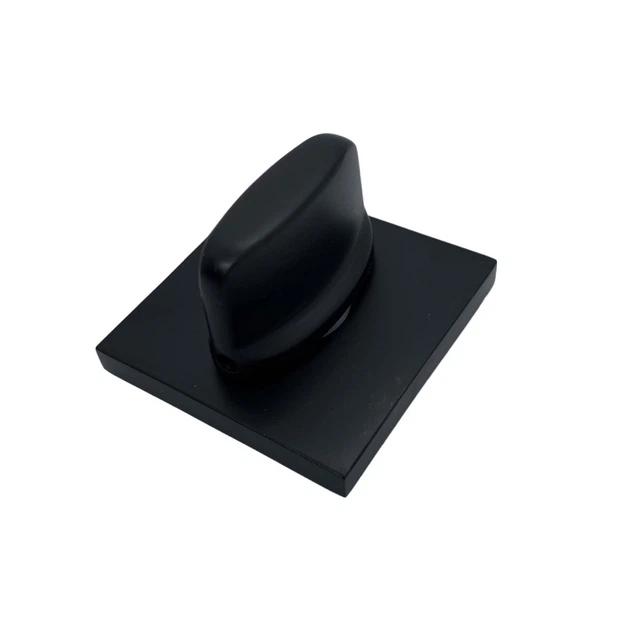 Дверные ручки с замком для межкомнатных дверей Vortex ASL-55 Black(matte)/White WC - Фото 4 Дверные ручки с замком для межкомнатных дверей Vortex ASL-55 Black(matte)/White WC - изображение 4