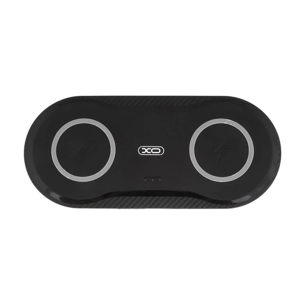 Беспроводное Зарядное Устройство XO WX025 20W 2 in 1 Чёрный - Фото 1 Беспроводное Зарядное Устройство XO WX025 20W 2 in 1 Чёрный - изображение 1