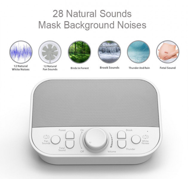 Портативная стерео колонка. белый шум для новорожденных слушать LATOW S BABY WHITE NOISE SLEEP MACHINE - изображение 2