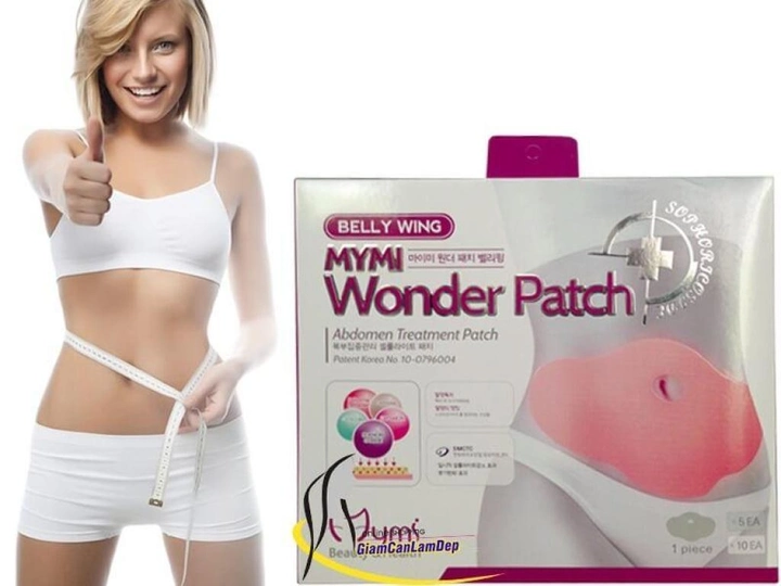 Пластир для схуднення Mymi Wonder Patch (5 штук в упаковці) - зображення 1