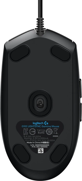 Mysz komputerowa Logitech G102 Lightsync USB Czarna (910-005823) - obraz 5