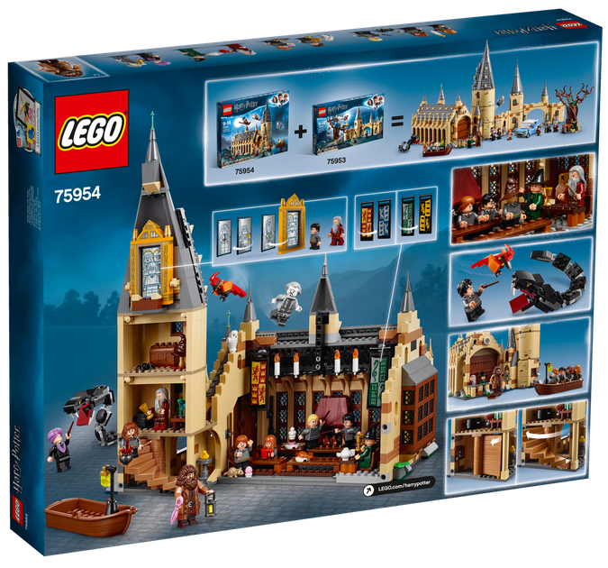 Lego Harry Potter Большой зал Хогвартса 75954 - Фото 2 Lego Harry Potter Большой зал Хогвартса 75954 - изображение 2