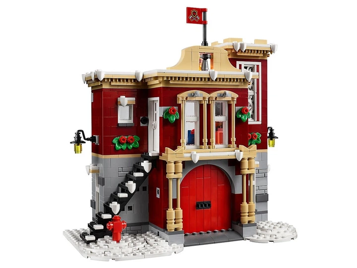 Lego Creator Expert Зимова пожежна станція 10263 - зображення 4