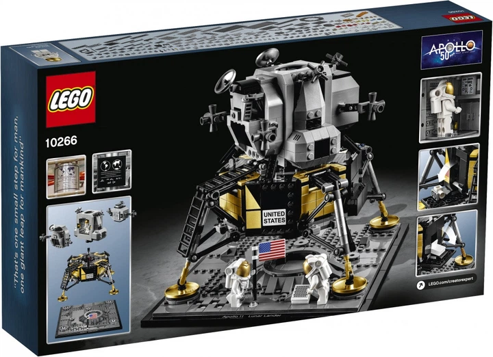 Lego Creator Expert Лунный модуль корабля «Апполон 11» НАСА 10266 - изображение 2