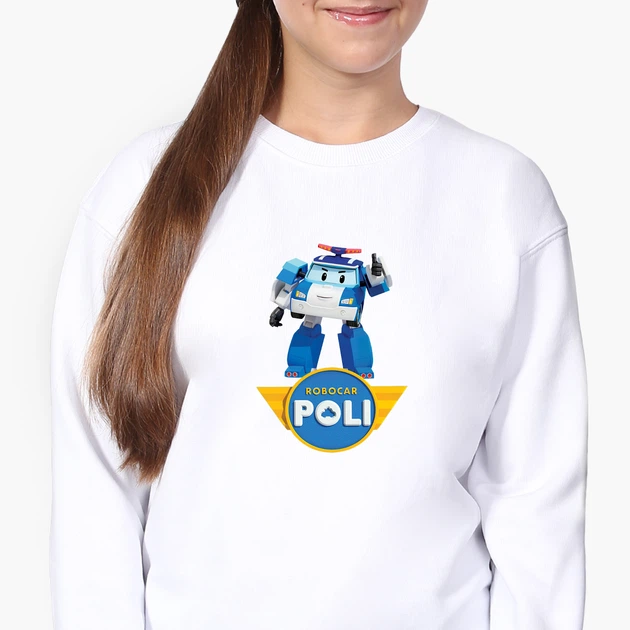 Свитшот для девочек Робокар Поли (Robocar Poli) (9509-1620) 158-164 см Черный - Фото 2 Свитшот для девочек Робокар Поли (Robocar Poli) (9509-1620) 158-164 см Черный - изображение 2