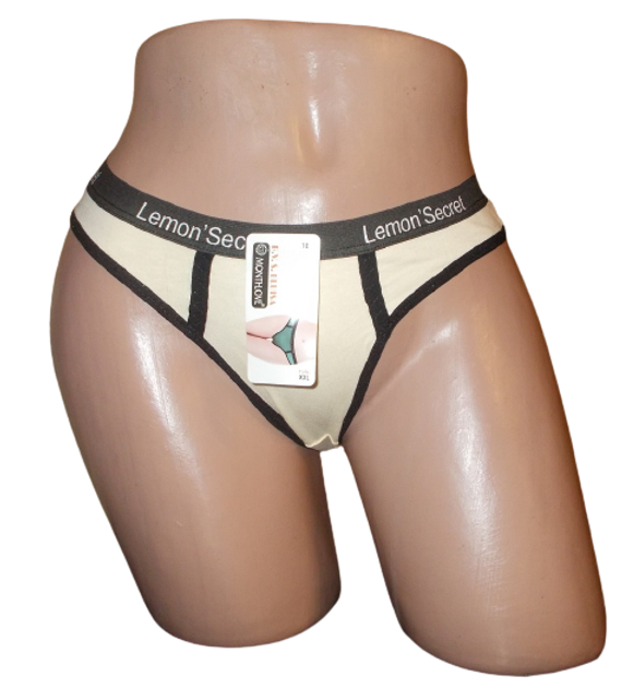 Стринги Monthlove 188 XXL бежевые от продавца: Damia – в интернет ...
