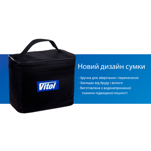 Компрессор "ViTOL" K-52 150psi/15Amp/40л/Автостоп/прикуриватель - изображение 8