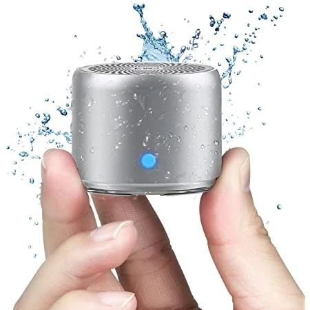 Колонка-Bluetooth мини с чехлом EWA A106 Silver - изображение 5