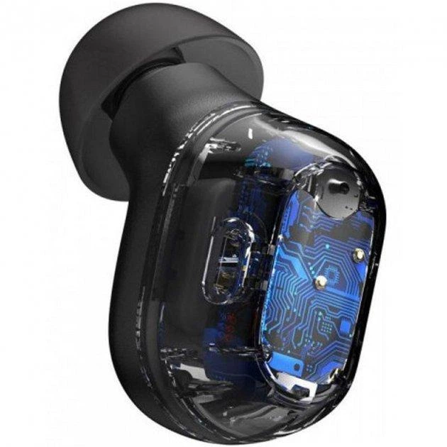 Бездротові навушники Bluetooth Baseus WM01 Black - Фото 4 Бездротові навушники Bluetooth Baseus WM01 Black - зображення 4