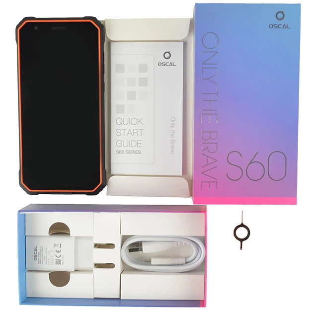 Мобільний телефон Oscal S60 (3+16Gb) Orange - Фото 2 Мобільний телефон Oscal S60 (3+16Gb) Orange - зображення 2