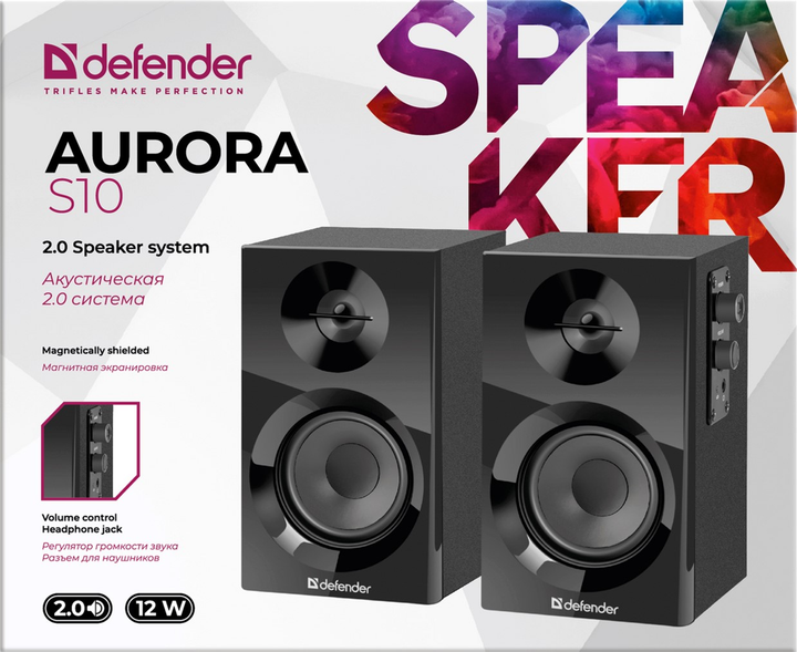 Акустическая система Defender Aurora S10 Black (65414) – фото, отзывы ...