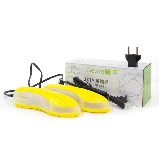 Электросушилка для обуви Gexia SD-560 Yellow электрическая для сушки дома - изображение 5