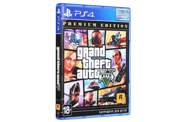 Игра для PS4 Grand Theft Auto V Premium Edition Blu-Ray диск (5026555426886) - изображение 2