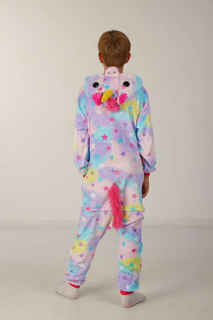Пижама кигуруми мужская Kigurumi Единорог Звездный Взрослая и ...