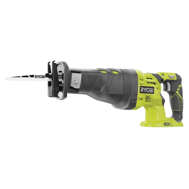 Пила Ryobi шабельна акумуляторна R18RS-0 ONE+ 18В пропил 200мм хід 28мм 2.4кг без АКБ та ЗП (5133002637) - Фото 1 Пила Ryobi шабельна акумуляторна R18RS-0 ONE+ 18В пропил 200мм хід 28мм 2.4кг без АКБ та ЗП (5133002637) - изображение 1