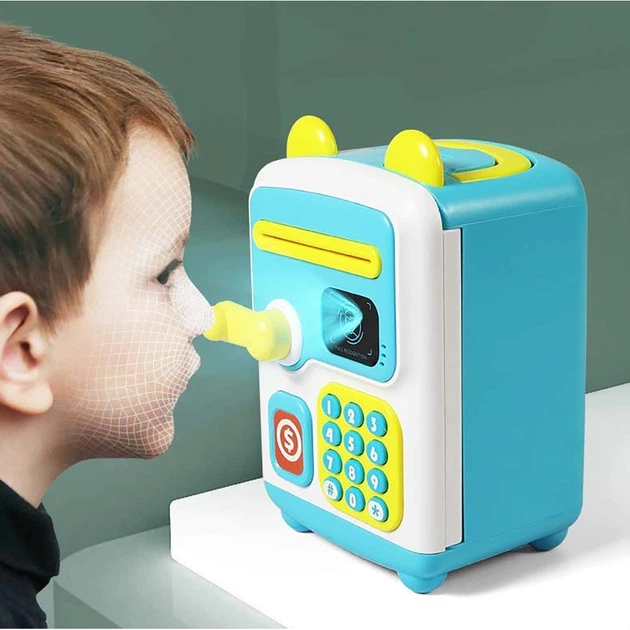 Электронная копилка - сейф детская Face Recognition Money BOX ...