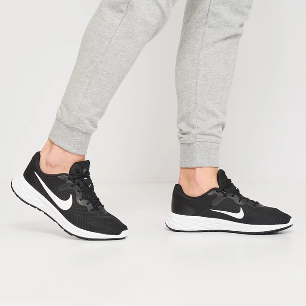 Чоловічі кросівки для бігу Nike Revolution 6 Next Nature DC3728-003 42 (8.5US) 26.5 см Чорні (195242835258) - зображення 2