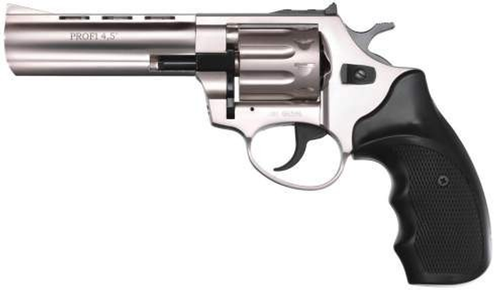 Револьвер флобера ZBROIA PROFI-4.5" (сатин / пластик) - зображення 1