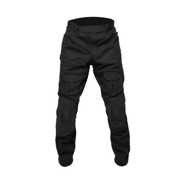 Тактические мужские штаны Han-Wild 001 Black 36 военные одежда для спецслужб милитари (K/OPT2_7064-24493) - изображение 1