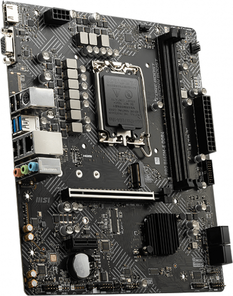 Материнская плата MSI Pro B660M-E DDR4 (s1700, Intel B660, PCI
