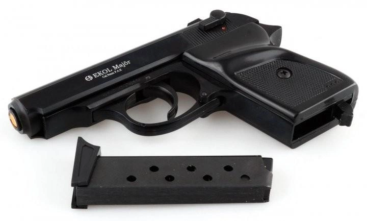 Стартовий пістолет Ekol Major Black - зображення 7